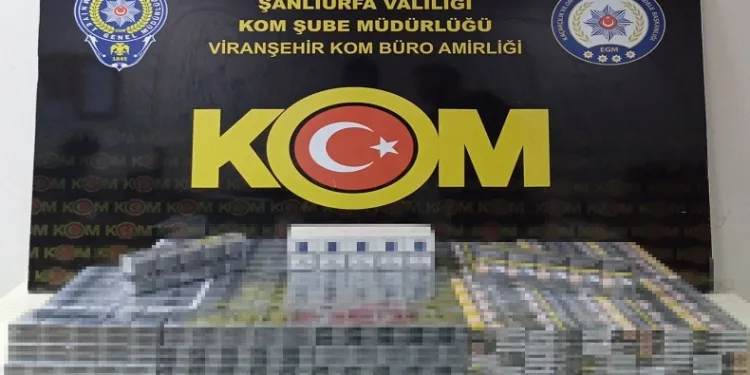 Sigara kaçakçılığı operasyonu: 2 gözaltı