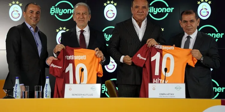 Bilyoner, Galatasaray Futbol A Takımı’nın forma sol kol sponsoru oldu