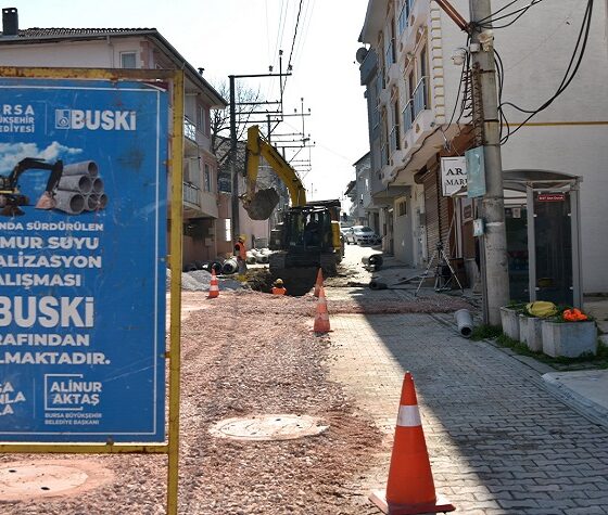 Bursa'da tüm ilçelerde sağlıklı altyapı