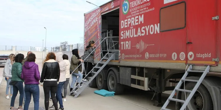 Tekirdağ’da deprem riskine karşı hazırlık çalışmaları
