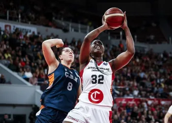 FIBA Kadınlar Avrupa Ligi: Casademont Zaragoza: 57 – ÇBK Mersin: 56