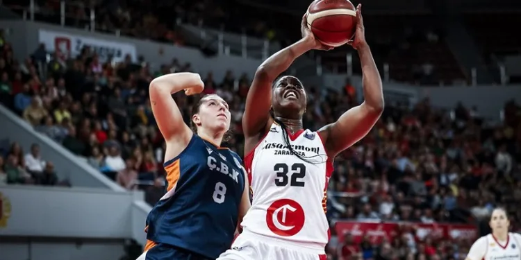 FIBA Kadınlar Avrupa Ligi: Casademont Zaragoza: 57 – ÇBK Mersin: 56