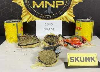 Margarin kutusundan uyuşturucu çıktı