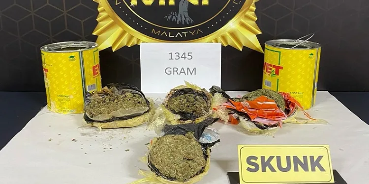 Margarin kutusundan uyuşturucu çıktı