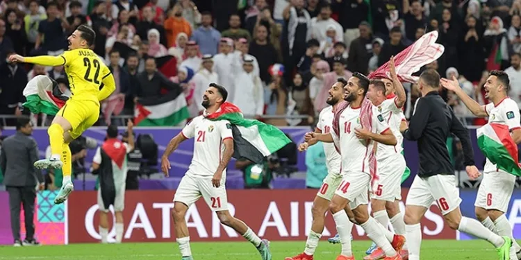Ürdün tarihinde ilk defa finale yükseldi