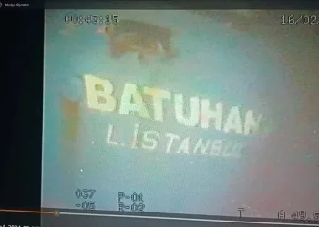 Marmara’da batan geminin son görüntüleri ortaya çıktı