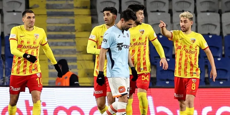 Kayserispor derin bir oh çekti