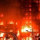 İspanya’da 14 katlı binada yangın: 7 yaralı
