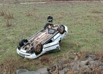 Dolu yağışı beraberinde kazaları getirdi
