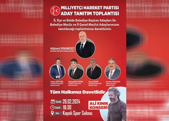 MHP aday tanıtım toplantısı Çarşamba günü gerçekleşecek