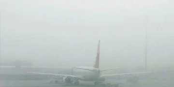 Hava ulaşımına sis engeli