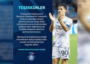 Adana Demirspor’da Benjamin Stambouli ile yollar ayrıldı