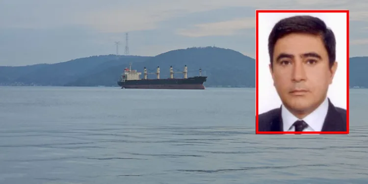 Kılavuz kaptan denize düşerek hayatını kaybetti