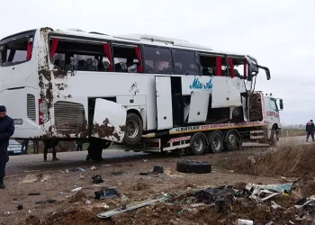Yozgat’ta otobüs kazası: 1 ölü, 18 yaralı