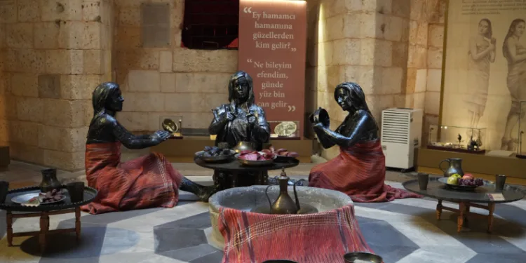 Gaziantep’in hamam kültürü müzede yaşatılıyor