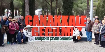 Eskişehir Çevre Koruma ve Geliştirme Derneği, Çanakkale’ye gezi düzenledi