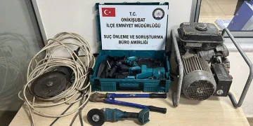 Kahramanmaraş’ta hırsızlık şüphelileri yakalandı