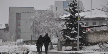 Kars baharda kışı yaşıyor
