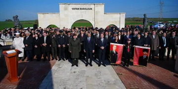 Edirne’de Çanakkale şehitleri düzenlenen törenle anıldı