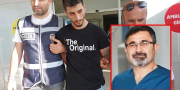Eşinin ölümünden sorumlu tuttuğu doktoru silahla kaçırdı