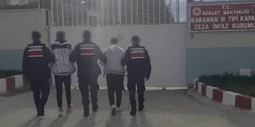 Karaman’da kağıda emdirilmiş uyuşturucu ele geçirildi