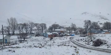 Erzurum’a kış geri geldi