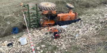 Adıyaman’da traktör devrildi: 1 ölü