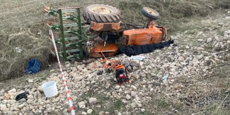 Adıyaman’da traktör devrildi: 1 ölü