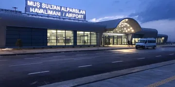 Muş Sultan Alparslan Havalimanını şubat ayında 38 bin 187 yolcu kullandı