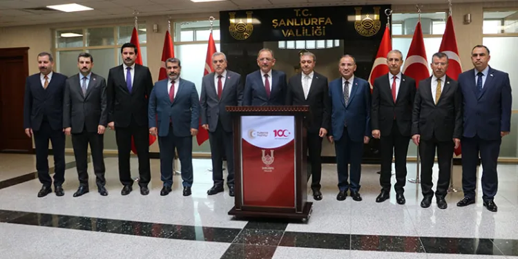 Bakan Özhaseki Şanlıurfa’da