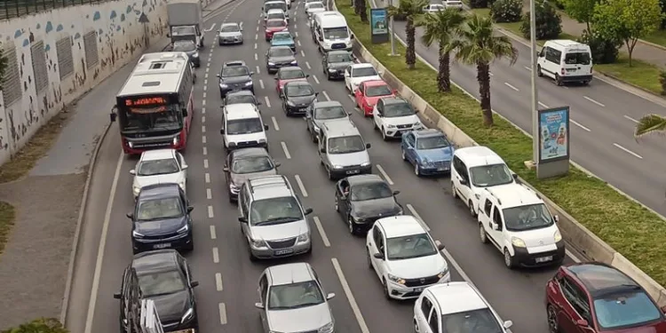 Samsun’daki taşıt sayısı 460 bini geçti