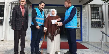 Kefen parasını Gazze’ye bağışladı