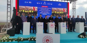 Bakan Özhaseki 3 bin 123 konutun temelini attı