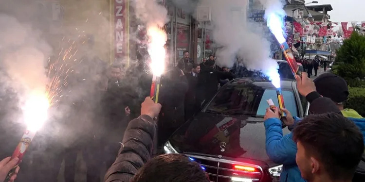 Adalet Bakanı Tunç’a memleketinde yağmur sürprizi