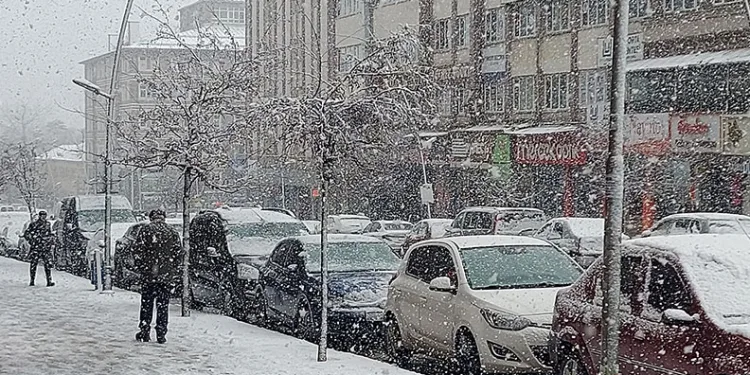 Erzurum’da 147 köy yolu ulaşıma kapalı