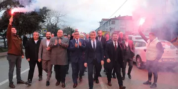 Gemlik’te Yeniden Refah iftarına ilgi