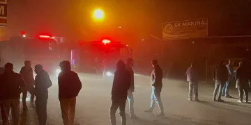 Çorlu’da iş yeri yangını: 4 yaralı