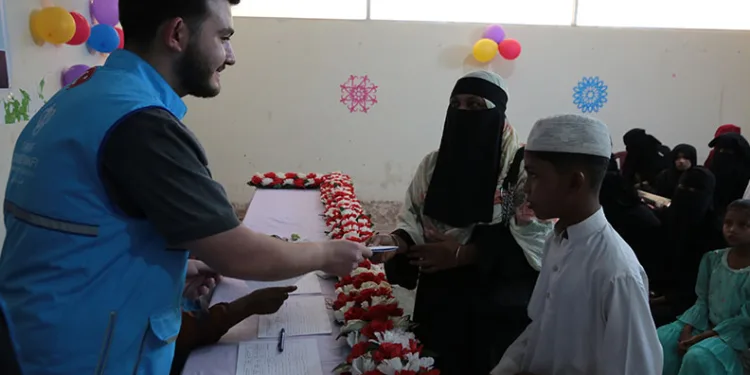 Türkiye Diyanet Vakfı’ndan Arakanlı yetimlere şefkat eli