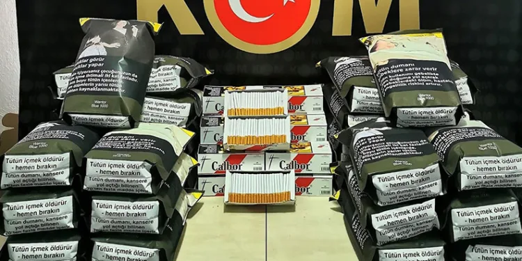 Tütün kaçakçılarına yönelik operasyon