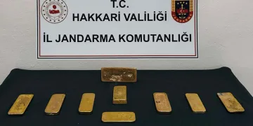Piyasa değeri 37 milyon TL olan külçe altın ele geçirildi