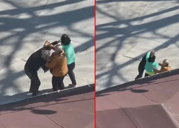 Bursa’da kadınlar birbirine girdi