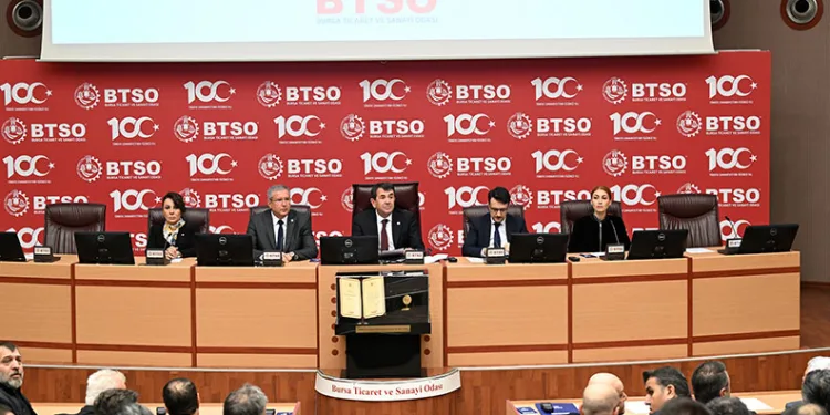 BTSO Mart Ayı Meclis Toplantısı Gerçekleştirildi