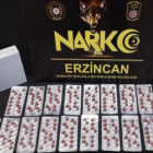 Erzincan’da 285 adet sentetik hap ele geçirildi