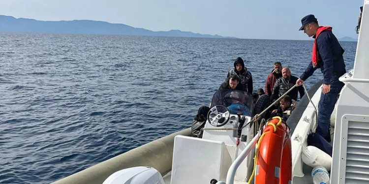 Bodrum’da 24 düzensiz göçmen yakalandı