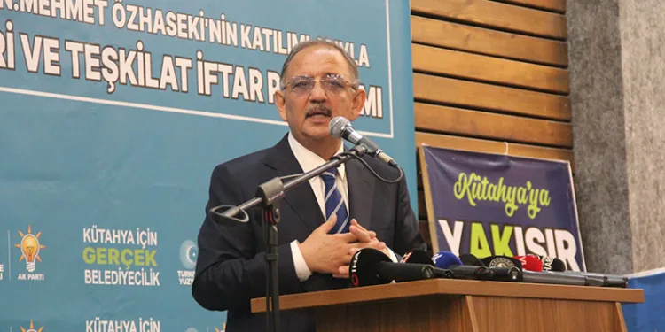 “Deprem bölgesinde evleri teslim ediyoruz”