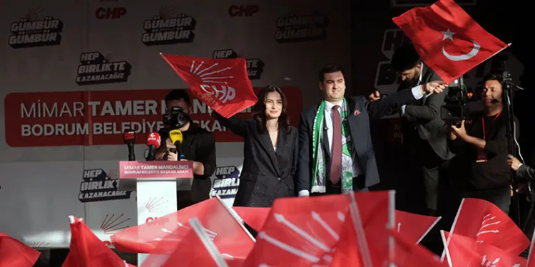 CHP Bodrum Seçim Koordinasyon Merkezine coşkulu açılış