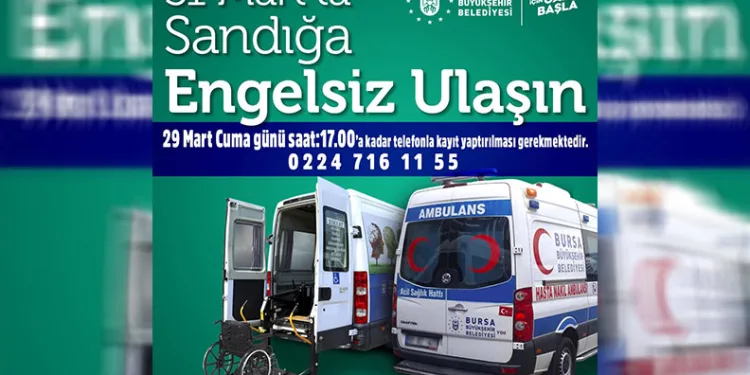 Bursa’da oy kullanmaya engel yok
