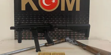 Kars’ta uzun namlulu silah ele geçirildi