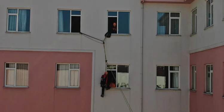 AFAD’dan Trabzon’da deprem tatbikatı