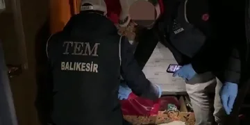 Balıkesir’de terör operasyonu